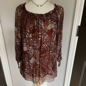 LeMarais Paris silk top M